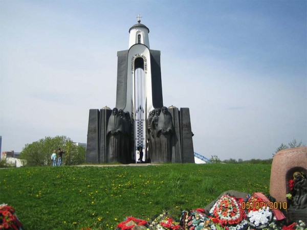 Памятник белорусским воинам-афганцам в Минске