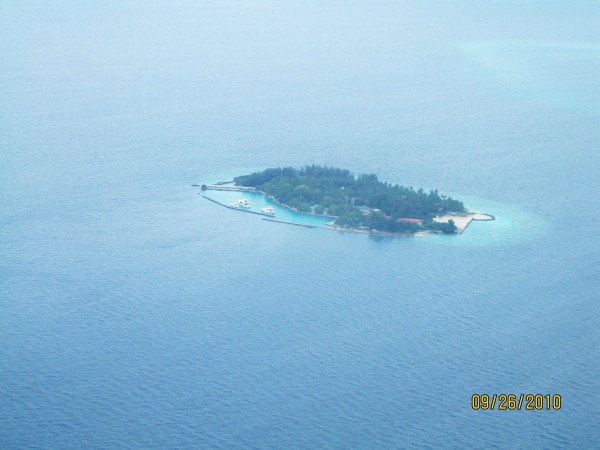 Мальдивы. Островок в Индийском океане