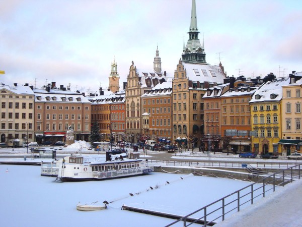 Стокгольм зимой фото