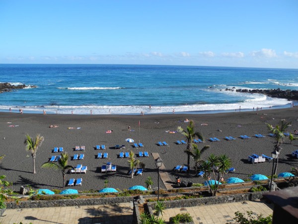 Отель Turquesa Playa 4*. Пляж Playa Jardin
