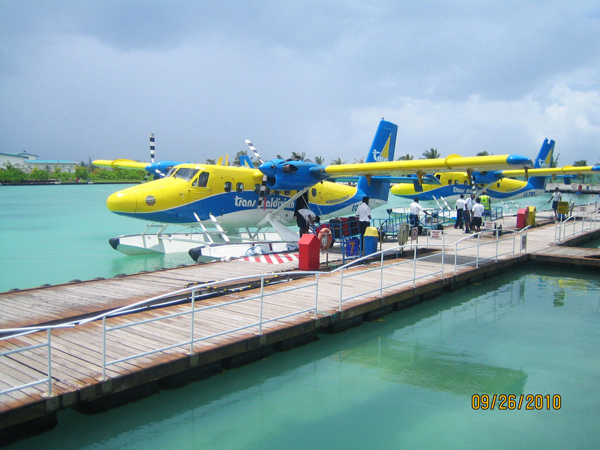 Мальдивы. Аэропорт в Мале. Перелет на "Royal Island Resort & Spa (Ройал Айленд)"