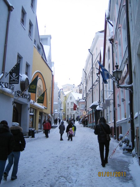 Таллинн зимой фото